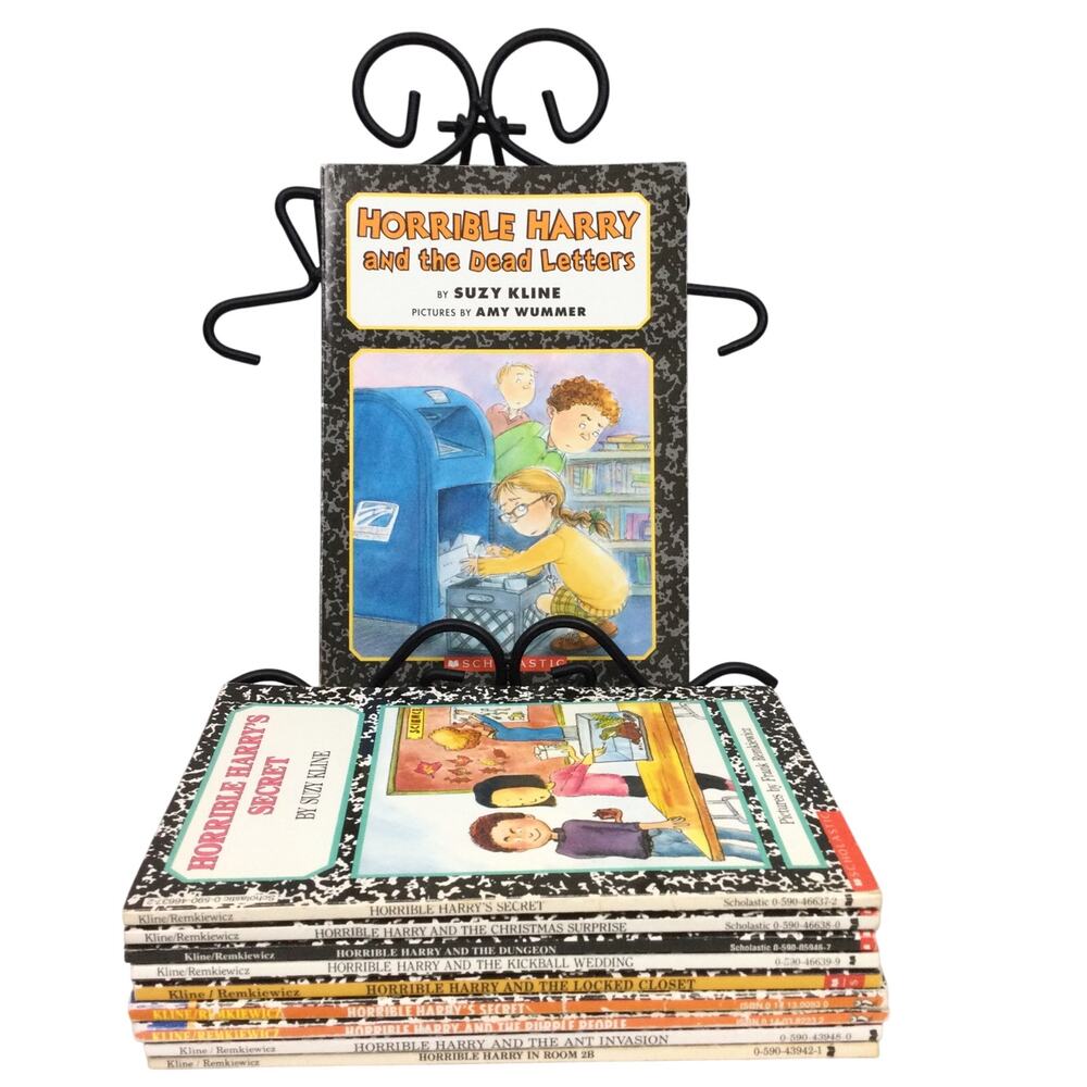 Horrible Harry and the Dead Letters By Suzy Kline 10 Paperback Book Bundle